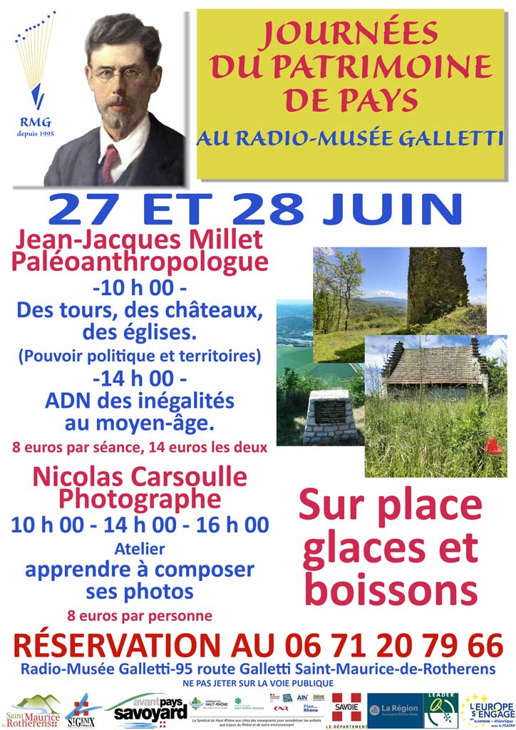 Affiche des journées du patrimoine de pays 2026